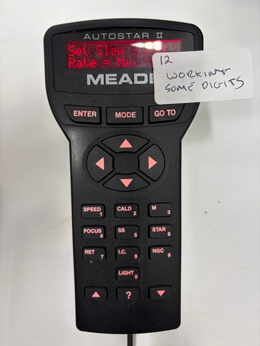 Meade autostar controller - autostar, ii